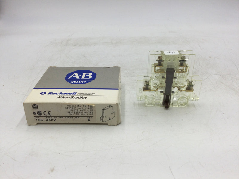 Allen-Bradley Rockwell Automation 195-GA02 Auxiliary Contact Block