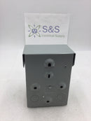 General Electric TFN60RGFRCP Enclosure 60 Amp AC Disconnect with GFCI Receptacle