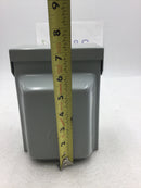 General Electric TFN60RGFRCP Enclosure 60 Amp AC Disconnect with GFCI Receptacle