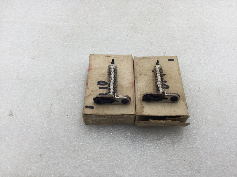 Lot of 2 Westinghouse H10 F Series Overload Heater Element