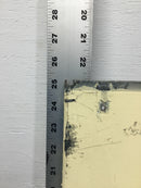 Raintite Nema 3R Panelboard Cover Only 25 1/4" x 14 1/4"