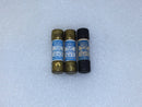 Littelfuse NLN-3 3 Amp 250V One Time Class K5 Fuse - Lot of 3