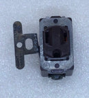 A-H Inc. 8118 15 Amp 125V Single Receptacle Outlet w/Bracket