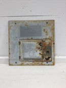 General Electric TLM812FCUDP 8 Space 120/240V Panel/Door Only 12 3/8" x 12 5/8"