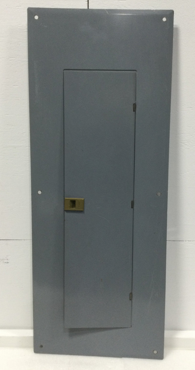 Square D/Homeline HOM40M200C Series 2 Single Phase 200A 40Space Main Breaker Type Cover Only 39.25 x 15 5"