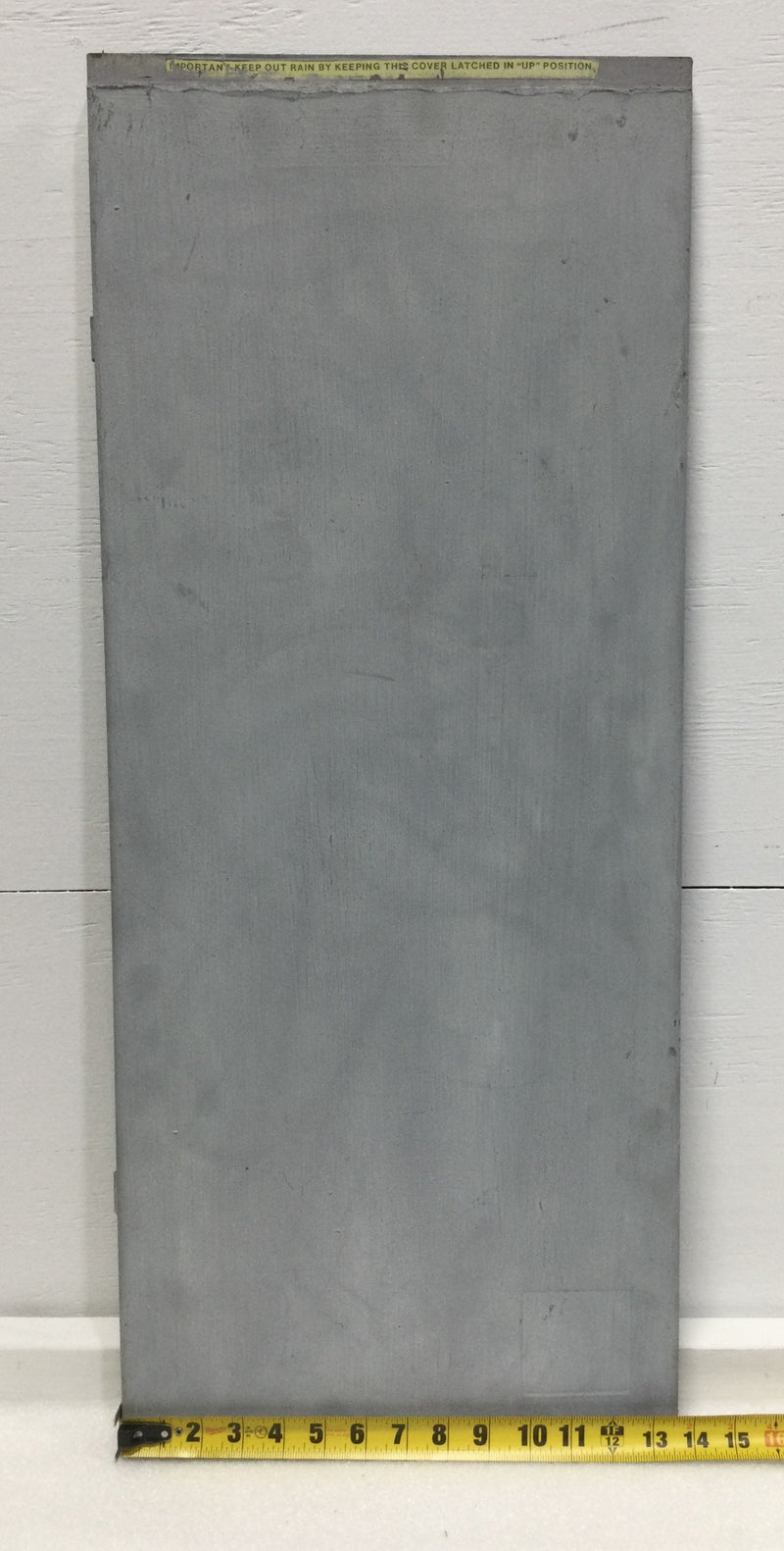 Hinged Nema 3R Panel Cover 32 7/8" x 13 3/4"