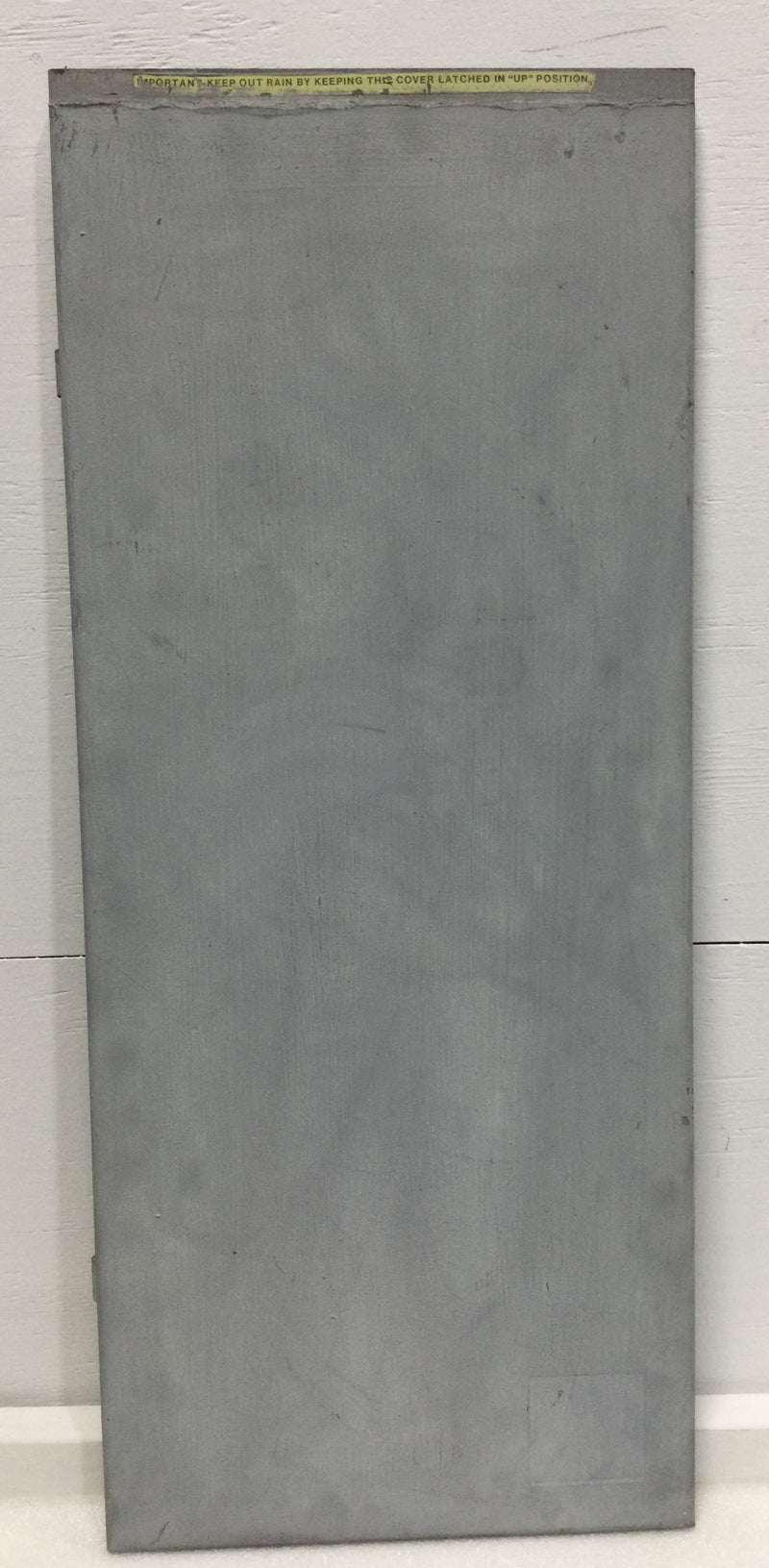 Hinged Nema 3R Panel Cover 32 7/8" x 13 3/4"
