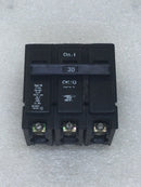 Thomas & Betts TB330 30 Amp 3 Pole 240V Circuit Breaker