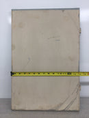 Siemens MC0816B1150TH 150 Amp 240V Hinged Panel Cover 21" x 14 1/8"