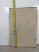 Siemens MC0816B1150TH 150 Amp 240V Hinged Panel Cover 21" x 14 1/8"