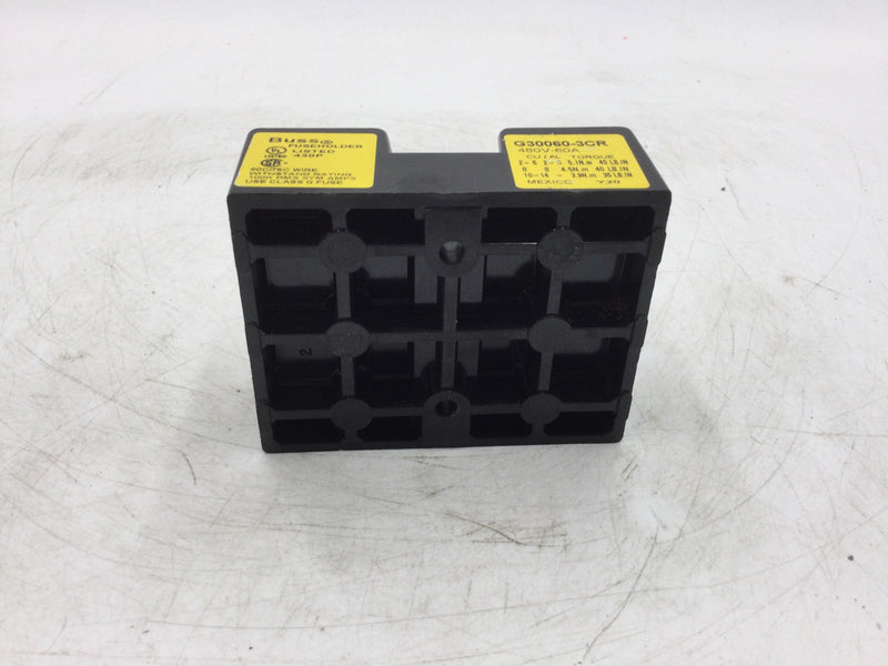 Buss G30060-3CR Fuse Holder 480V 60 Amp