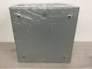 Hubbell SC121206RC Indoor Enclosure NEMA-1 Screw Cover/Pull Box 12 x 12 x 6