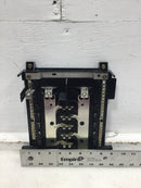 Square D HOMN12-24L125 125 Amp 12 Space 120/240V Load Center Guts Only 9" X 10"