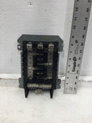 Square D QO412L125G 125 Amp 12 Space 3 Phase Load Center Guts Only 7" X 9"