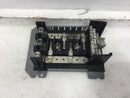 Square D QO412L125G 125 Amp 12 Space 3 Phase Load Center Guts Only 7" X 9"