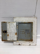 Siemens E0612ML1125FC 125 Amp 6 Space 120/240V Load Center Door 15" x 12 5/8"