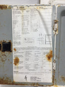 Siemens E0612ML1125FC 125 Amp 6 Space 120/240V Load Center Door 15" x 12 5/8"