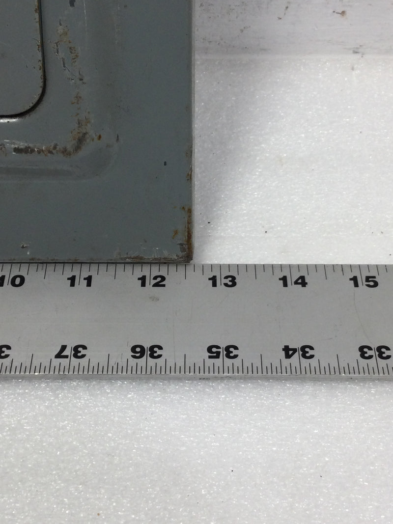 Gould E0612ML1125F/S 125 Amp 12 Space 120/240V Load Center Door 15" x 12 5/8"