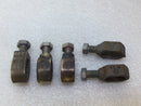(Lot of 5) 1/2" - 5/8" Ground Rod 3/8" - 1/2" Rebar Clamp #10 Sol/Str-#2 Str AWG