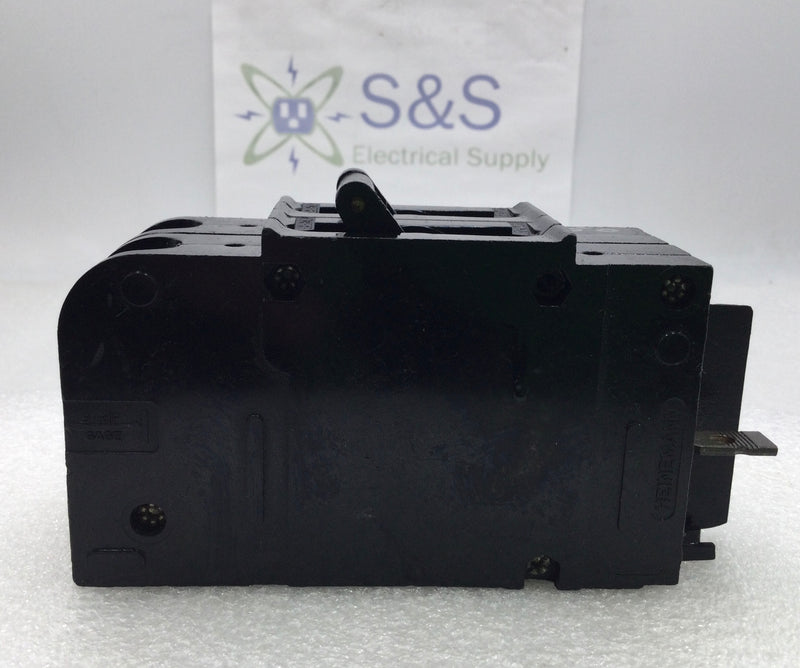 Heinemann CD2-B12B0DCW 50 Amp 2 Pole 240V Circuit Breaker -Flawed