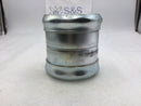 Lot of 2 Madison Electric MEC-769 4" Steel EMT Compression Coupling