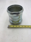 Lot of 2 Madison Electric MEC-769 4" Steel EMT Compression Coupling