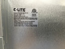 C-Lite C-TR-B-FP22-40L-50K-WH 2'X2' LED Flat Panel Light Fixture 40 Watt 120-277 VAC 4000 Lumens 5000K (Cool/froid)