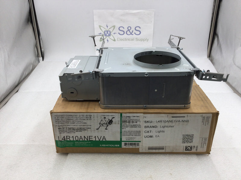 Lightolier Lytecaster L4R10ANE1VA 4" Round Low Profile LED Recessed Downlight Fixture 120/277 VAC 1000 Lumens