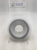 Juno Lighting 4181 Clear All Glass Shower Recessed Light Trim CI Code 243UKF