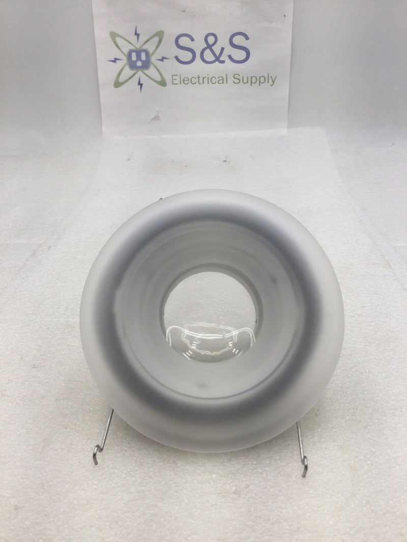 Juno Lighting 4181 Clear All Glass Shower Recessed Light Trim CI Code 243UKF