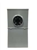 Midwest R111CB2010 100 Amp 4-Space 8-Circuit Main Breaker Overhead/Underground Metered Temporary Power Panel