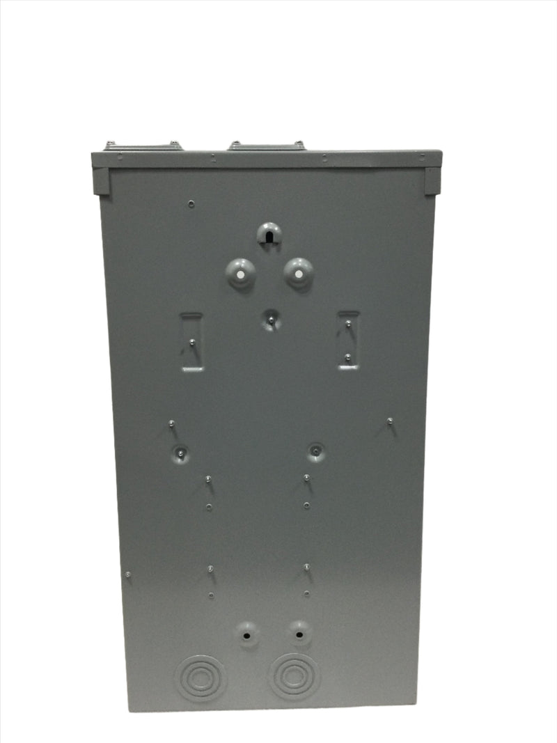 Midwest R111CB2010 100 Amp 4-Space 8-Circuit Main Breaker Overhead/Underground Metered Temporary Power Panel