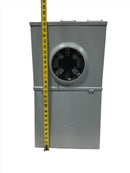 Midwest R111CB2010 100 Amp 4-Space 8-Circuit Main Breaker Overhead/Underground Metered Temporary Power Panel