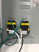 Midwest R111CB2010 100 Amp 4-Space 8-Circuit Main Breaker Overhead/Underground Metered Temporary Power Panel