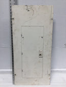 General Electric 150A 42 Space 120/240V Cover/Door w/Main 30 1/2" x 14 1/2"