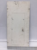 General Electric 150A 42 Space 120/240V Cover/Door w/Main 30 1/2" x 14 1/2"