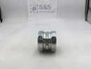Bridgeport 265-US 2" Steel EMT Concrete Tight Compression Coupling