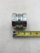 Bridgeport 265-US 2" Steel EMT Concrete Tight Compression Coupling