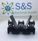 Allen-Bradley 30 Amp 3 Pole 600V Fuse Block Holder w/Ilsco clips