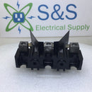 Allen-Bradley 30 Amp 3 Pole 600V Fuse Block Holder w/Ilsco clips