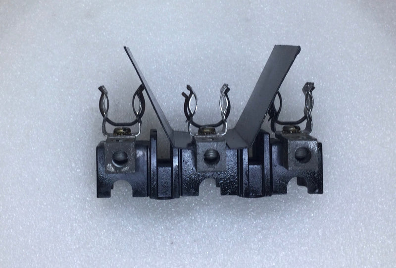 Allen-Bradley 30 Amp 3 Pole 600V Fuse Block Holder - Cosmetic Flaw