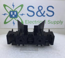 Allen-Bradley 30 Amp 3 Pole 600V Fuse Block Holder w/Ilsco clips