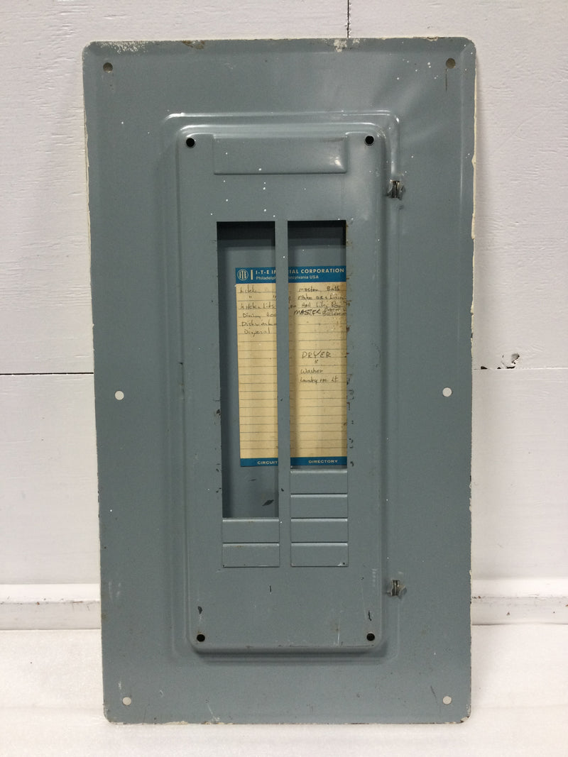 ITE 14/28 Space 120/240V EQ Load Center Door Only 28 1/4" x 15 3/4"