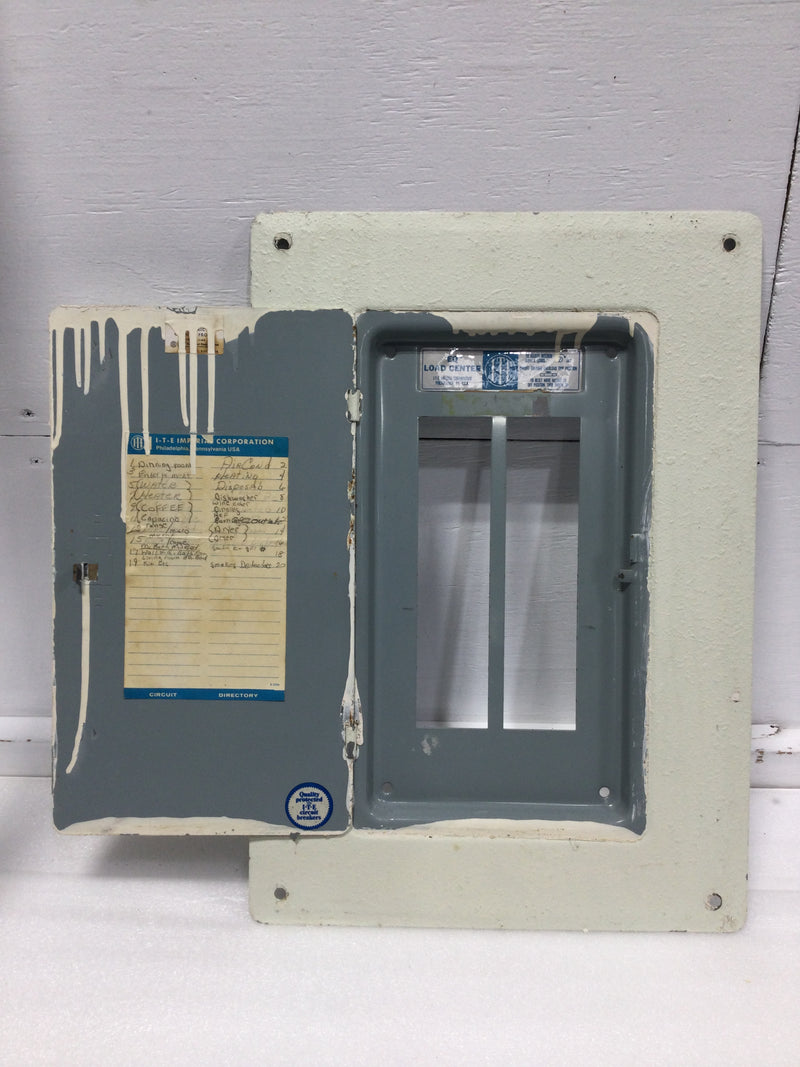 ITE EQ20F 125 Amp 20 Space 120/240V Panel/ Door Only 22 1/4" x 15 5/8"