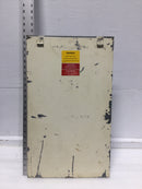 GE General Electric Nema 3R Panelboard Cover Only w/Hinges 24 1/4" x 14 1/4"