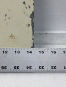 GE General Electric Nema 3R Panelboard Cover Only w/Hinges 24 1/4" x 14 1/4"