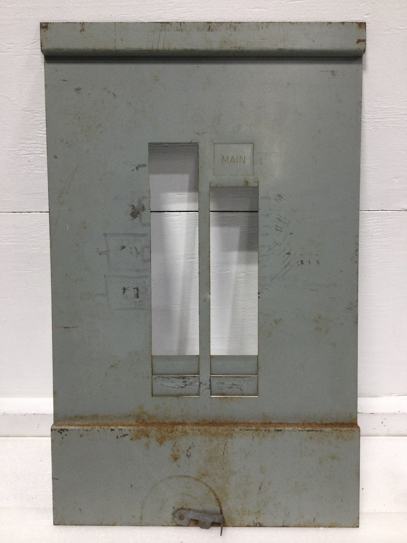 22 Space 120/240V Dead Front Cover Only w/Main 23 1/4" x 15 1/2"