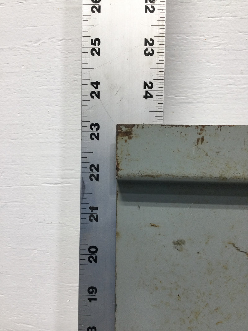 22 Space 120/240V Dead Front Cover Only w/Main 23 1/4" x 15 1/2"