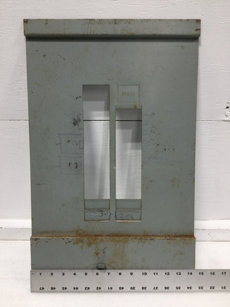 22 Space 120/240V Dead Front Cover Only w/Main 23 1/4" x 15 1/2"
