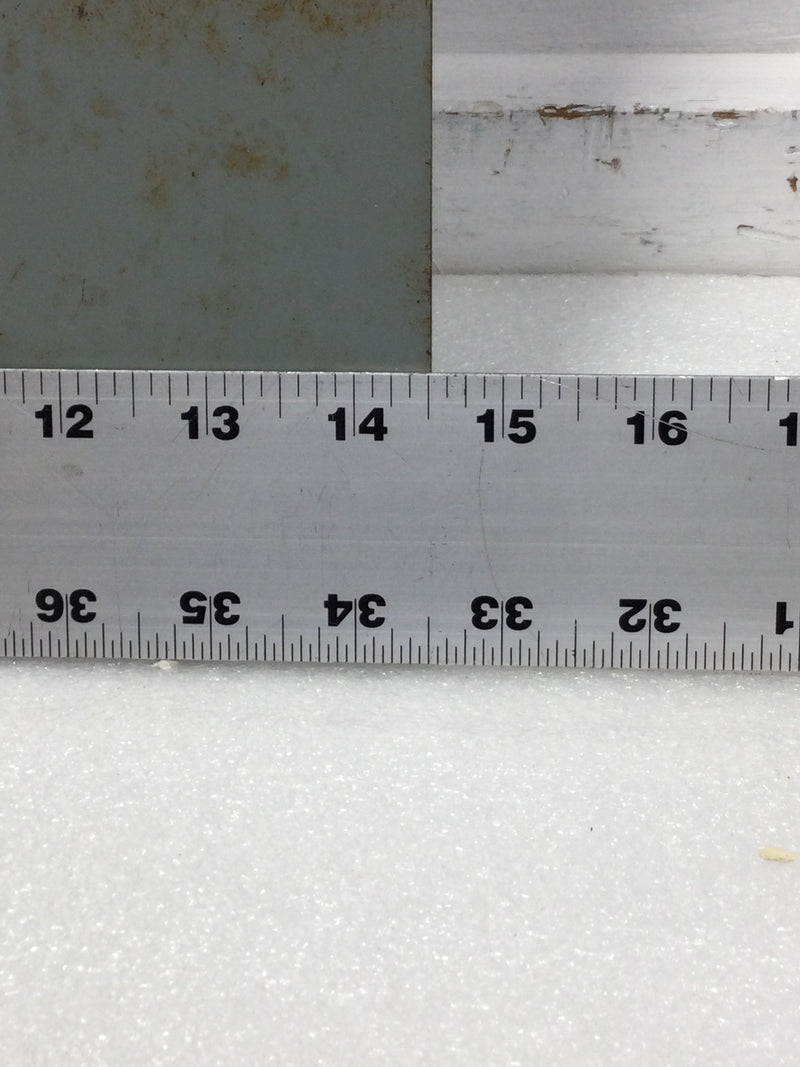 22 Space 120/240V Dead Front Cover Only w/Main 23 1/4" x 15 1/2"